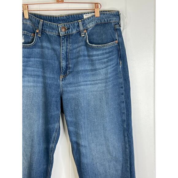 rag & bone Dre Low-Rise Slim Boyfriend Jeans Blake/Medium Wash NWOT Size 32 - Picture 4 of 11